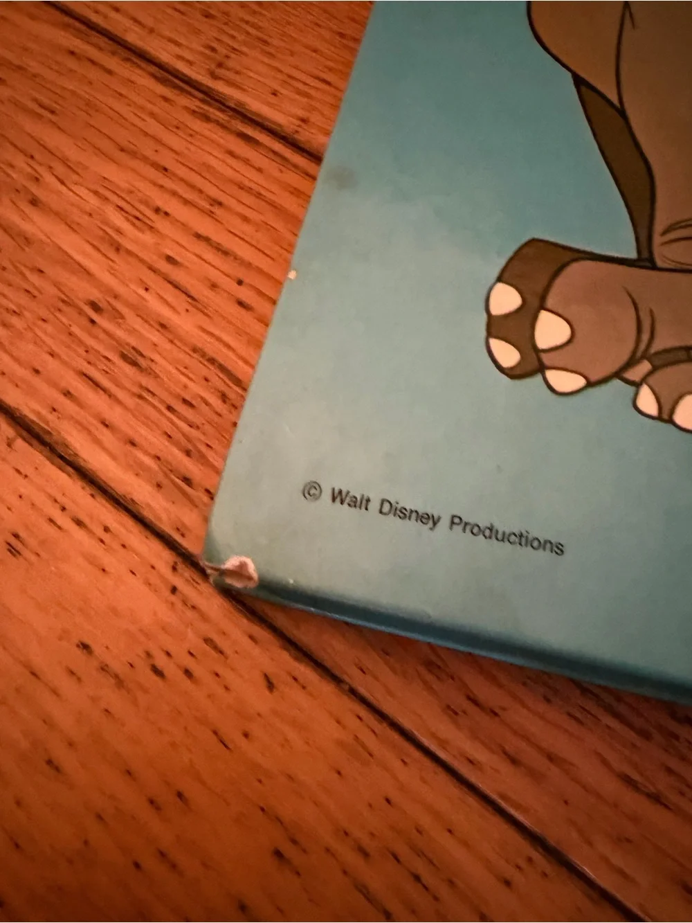 Disney Blue Picture Book - Words That Tell You About Things